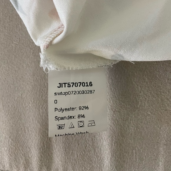 NWOT Shein sunflower bandeau top, size xs - Picture 4 of 5